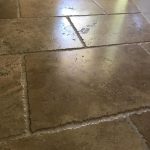 travertine tile floor cleaning